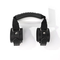Ensemble de restraints pour adultes en cuir PU de qualité supérieure, menottes et attaches réglables pour couples, accessoires exotiques