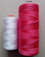Fil POY 100% Polypropylène 0,9 mm, haute ténacité, filé à anneaux, à trois brins, effet slub, pour chapeaux, sièges de voiture, coussins, et pour la production de laine effet soie glacée