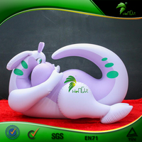 Costume de dragon gonflable à double couche personnalisé Hongyi, costume gonflable de haute qualité, portable