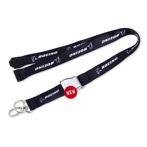 Wholesale Custom Airbus Boeing Airlines Detachable 25mm Aircraft Cessna Metal Necklace Lanyard - Product Image 1