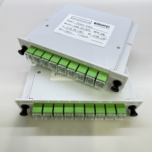 กล่องสายเคเบิลใยแก้วนำแสงแบบ Single-Mode G.657A1 ของโรงงานจีน 1x8 SC/UPC SC/APC กล่องแยกสัญญาณ PLC สำหรับโทรคมนาคม 1 เข้า 8 ออก - Product Image 4