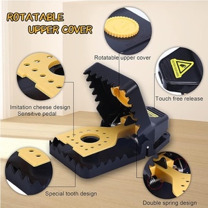 Improved Mouse Trap, Highly Sensitive <b>Saw</b> Teeth, Mouse Trap, Reusable Mouse Trap for Indoor and Garden, and - Product Image 4