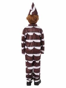 Disfraz de <span class=keywords><strong>Chocolate</strong></span> Marrón de <span class=keywords><strong>Charlie</strong></span> y la Fábrica de <span class=keywords><strong>Chocolate</strong></span>, Disfraz de Personaje de Dibujos Animados para Niños, Fiesta de Carnaval, Actuación en Escenario - Product Image 3