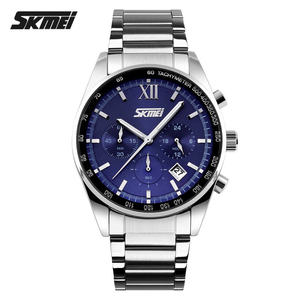 <span class=keywords><strong>SKMEI</strong></span> – montre à Quartz japonais Movt en acier inoxydable pour homme, mode 9096 - Product Image 5