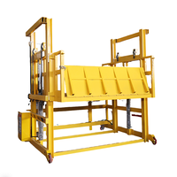 Plataforma Elevadora Hidráulica Móvil de Acero con Alto Contenido de Manganeso, Capacidad de Carga de 3 Toneladas, para Carga y Descarga de Contenedores, Elevación de 1700 mm