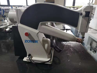 ZY202 Zoyer machine à coudre en cuir robuste à aiguille unique grand crochet pour la coupe du bord rugueux de la semelle de chaussure