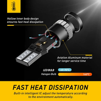 Car-refine fábrica alto brillo alta potencia 4014 3030 19SMD T10 T15W5W 194 168 501 bombillas LED para coche Canbus Compatible 12V