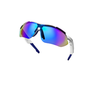 Lunettes de sport polarisées unisexes, commande tactile, ajustement interpupillaire, musique, cyclisme/running/baseball, anti-UV, IP68 - Product Image 1