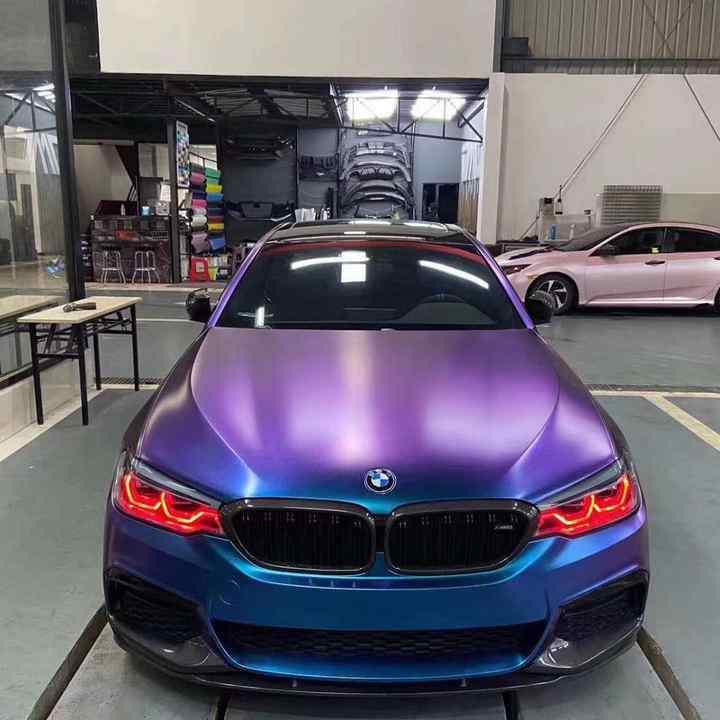 Stiker Mobil Bunglon Matte Berubah Warna - Garansi 5 Tahun
