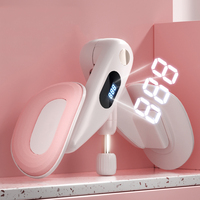 SANFNA Entraîneur de cuisse Maître Entraîneur musculaire du plancher pelvien Exercices de Kegel en plastique Dispositif d'entraînement de la hanche Version de comptage rechargeable