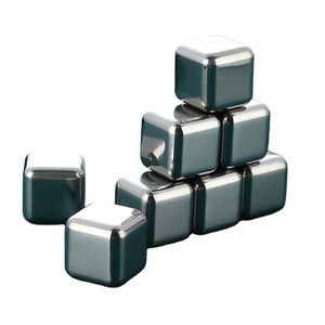 WSY879 Promotionnel Ensemble à vin en acier inoxydable 304 pour refroidissement rapide, avec moule à glaçons en acier inoxydable - Product Image 1