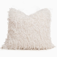 Wabi Sabi Style minimaliste Mica couleur canapé oreiller haut de gamme Villa hôtel modèle chambre tissé à la main taie d'oreiller carrée en gros