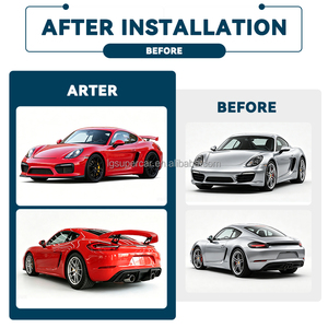 Kit de Conversión de Carrocería Completo Estilo GT4 en Oferta, con Parachoques Delanteros y Traseros para Porsche 987 <span class=keywords><strong>Boxster</strong></span> Cayman, Accesorios de Mejora para Automóviles - Product Image 5