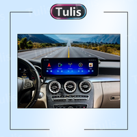 Head Unit Layar Sentuh 14.9 Inch untuk Mercedes Benz C Class W205 2015-2018, Stereo Mobil, Wireless CarPlay, Navigasi GPS