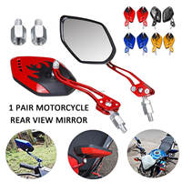 Rétroviseurs universels pour moto 8 mm 10 mm, rotation à 60 degrés, rétroviseurs latéraux pour moto, scooter, moto Espejos pour Honda Yamaha