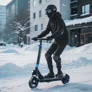 Trottinette Électrique Tout-Terrain Pas Chère, Rapide et Puissante, Trottinette Électrique Tout Terrain à Longue Porté<span class=keywords><strong>e</strong></span> et Pliable - Product Image 4