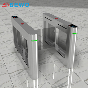 Sewo tự động siêu thị cho người đi bộ swing Barrier Gates đám đông <span class=keywords><strong>RFID</strong></span> kiểm soát truy cập lối vào hệ thống thoát - Product Image 2