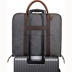 Free sample Garment Bags for Travel Large Suit Travel Bag with Shoulder <b>Strap</b> Convertible <b>Carry</b> on Garment Bag for Business Trip - Product Image 2