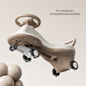 Mercado DE LA India NUEVOS PRODUCTOS Precio barato Ride on Baby Swing Car Driving Toys Foot to Floor Walker Cars - Product Image 4