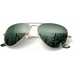 Nouvelles Lunettes de Soleil Intelligentes Unisexe Style Pilote, Anti-Éblouissement Jour/Nuit, Polarisées, Photochromiques, Protection UV400, Branches Effet Miroir, Pour la Conduite et les Activités de Plein Air - Product Image 2