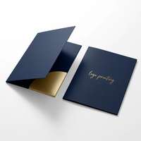 Cartes de vœux personnalisées en papier d'art de qualité supérieure avec impression offset et gaufrage, cartes de visite personnalisées avec logo, style pochette pliable, vente en gros