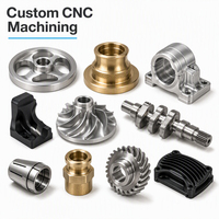 Pièces métalliques usinées CNC sur mesure de précision, titane et acier inoxydable, usinage CNC pour la production OEM et l'industrie