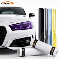 Film de protection TPU PPF pour phares de voiture OEM personnalisé, protection changeante de couleur, auto-réparant, protection UV/IR, garantie 5 ans, prix usine