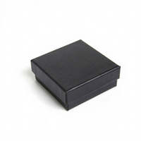 Boîte à bijoux carrée 7,5x7,5 cm en forme de Ciel et Terre pour colliers et bracelets, en gros, en stock