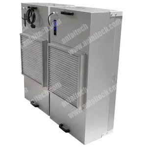 Low cost Cleanroom High Efficiency low noise 99.995% HEPA fan filter unit with prefilter FFU