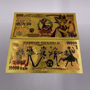 10-أوراق اللعب الذهبية الأنيمي الياباني Yugioh أوراق نقدية بلاستيكية لجمع بطاقات الكرتون - Product Image 5