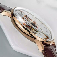 Montre-bracelet mécanique automatique OEM avec logo personnalisé, mouvement NH39, verre saphir bombé, montre de luxe pour homme, montre de cérémonie, fabricants