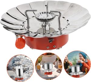 Hot Sale Factory Price Portable Wind Proof Red Alloy Mini Foldable Single Burner Butane <b>Gas</b> Stove <b>Ignition</b> for Outdoor Camping - Product Image 6