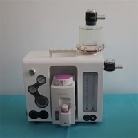 VS-DL6 Instrumento Veterinario Portátil, Máquina de Anestesia Veterinaria para Animales Pequeños, Fácil de Operar