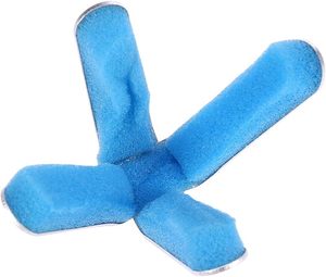 Attelle de doigt réglable en aluminium avec sangle Velcro pour fracture, doigt de batteur et soutien articulaire - Product Image 4