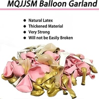 177 pièces de kits d'arche de guirlande de ballons rose, blanc et or pour la décoration de mariage, ballons pour la Saint-Valentin, fournitures pour fêtes