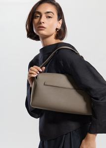 Sac à main fourre-tout pour femme en cuir végétalien <span class=keywords><strong>de</strong></span> luxe, convertible en sac <span class=keywords><strong>de</strong></span> <span class=keywords><strong>poussette</strong></span>, logo personnalisé, sac à bandoulière en PU, doublure en coton pour un usage quotidien - Product Image 4