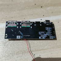 Module de batterie externe à charge rapide bidirectionnelle 22,5 W QC4+PD3.0 double Type-C double USB avec affichage numérique pour circuit imprimé de batterie externe DIY