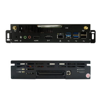 7. Nesil I3 7100 I5 7400 I7 7700 Dört Çekirdekli H310C 12V-19V DC Gömülü OPS Bilgisayarı Ofis Elektronik Beyaz Tahtası için