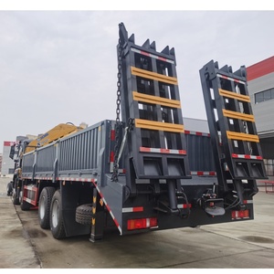 Truk Derek Lipat HOWO 8x4 16-ton yang Dipasang di Truk Flatbed - Product Image 5