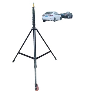 Trípode Telescópico de Fibra de Carbono, Resistente y Ligero, Plegable, con Patas/Postes/Mástiles Extensibles, Resistente al Viento - Product Image 4