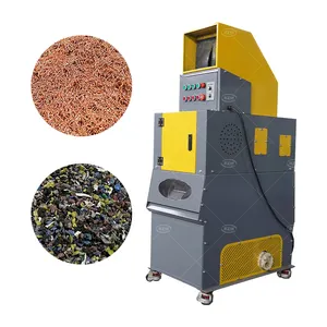 Machine de recyclage de câble de déchets, prix le moins cher, Mini équipement de granulation de fil de cuivre
