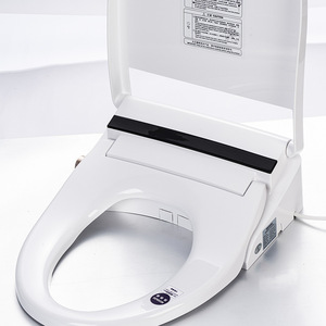 Smart Toilet Seat Round Universal With Warm Air Drying And Feminine Wash Home Use - Product Image 1