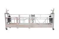 Plateforme de travail suspendue électrique pour grue, nacelle élévatrice, échafaudage pour outils d'installation de fenêtres