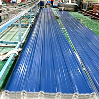 Tuiles de toit trapézoïdales ASA PVC ignifuges et imperméables pour la couverture de toits d'hôtels