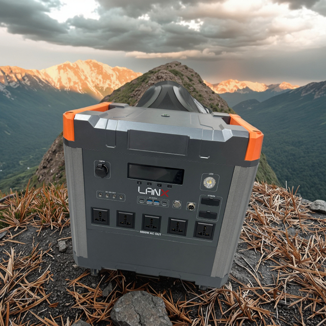 500W Emergency Portable Power Bank LiFePO4 Solar Panel MPPT Pure Sine Wave Inverter C Camping Laptop Station 220V 110V