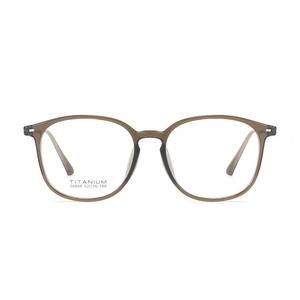 Monture de lunettes carrée de style coréen pour femmes 56808 Danyang, monture complète légère en plastique - Product Image 2