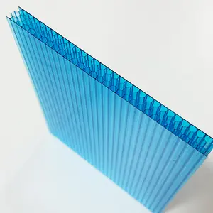 Polycarbonat-hohlplatte transparentes Dachblatt Polycarbonat-Waben