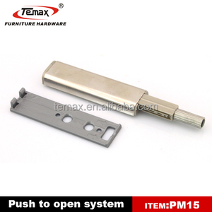 Cabezal de plástico moderno Push to Open System para puertas de armarios Fácil instalación y uso - Product Image 2