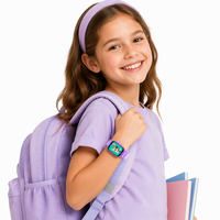 Montre connectée 4G pour enfants avec appel vidéo, appel d'urgence SOS, suivi GPS, appels bidirectionnels, positionnement GPS pour garçons et filles