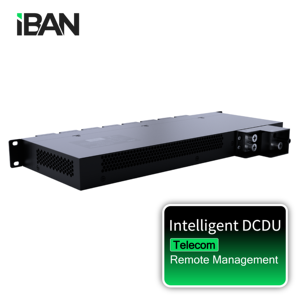 IBAN POWER Smart DC DU 125A ชุดจ่ายไฟ DC สำหรับโทรคมนาคม IP20 เหล็กชุบสังกะสี ขนาด 9 นิ้ว 48V DC PDU สำหรับสถานีฐานภายนอกอาคาร - Product Image 5
